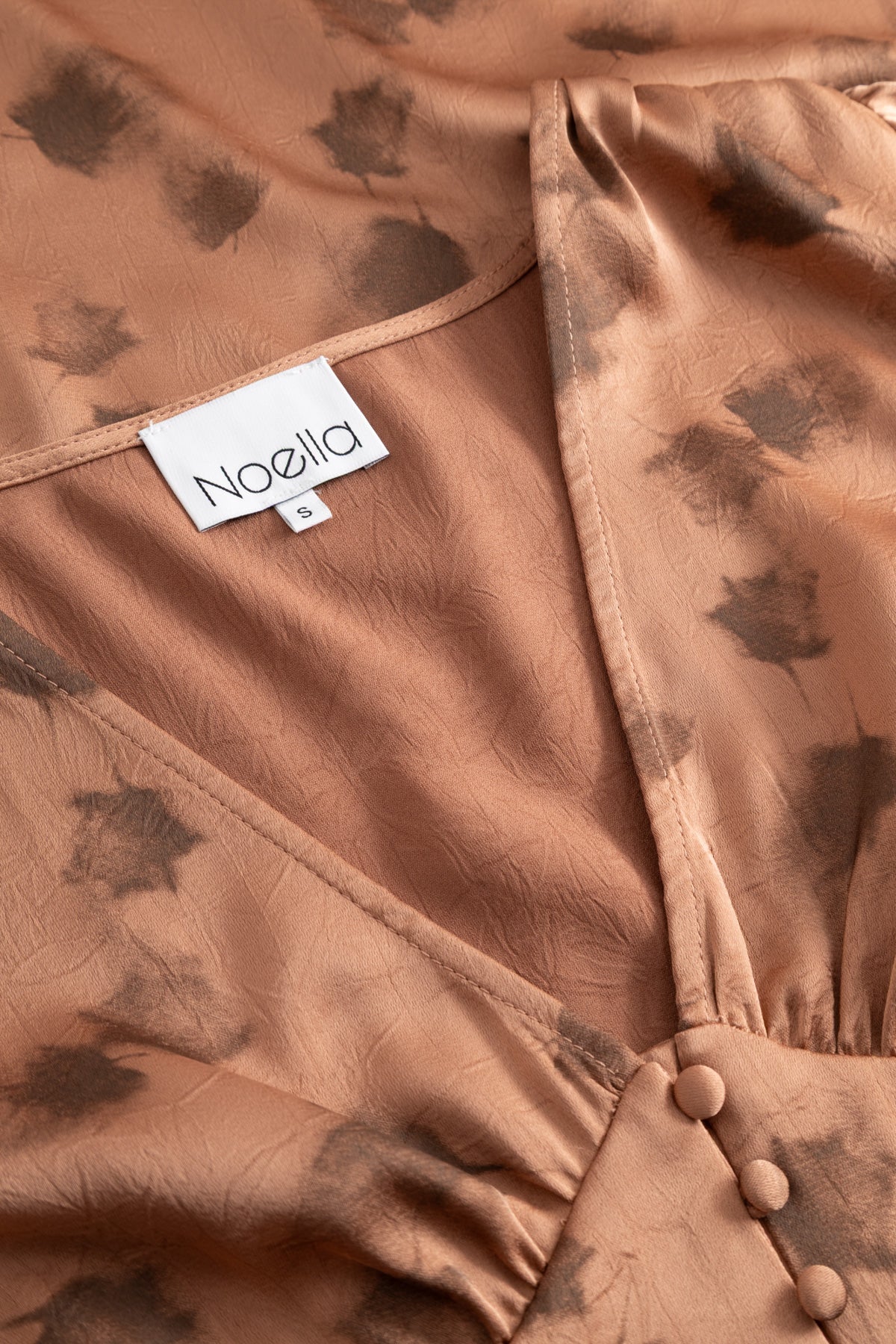 Lilith Dress Cosette Rust Print