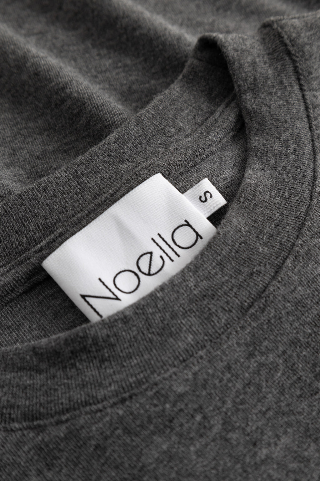 Lidie LS Top Dark Grey Melange