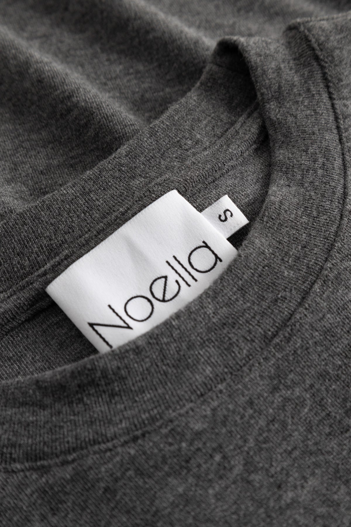 Lidie LS Top Dark Grey Melange