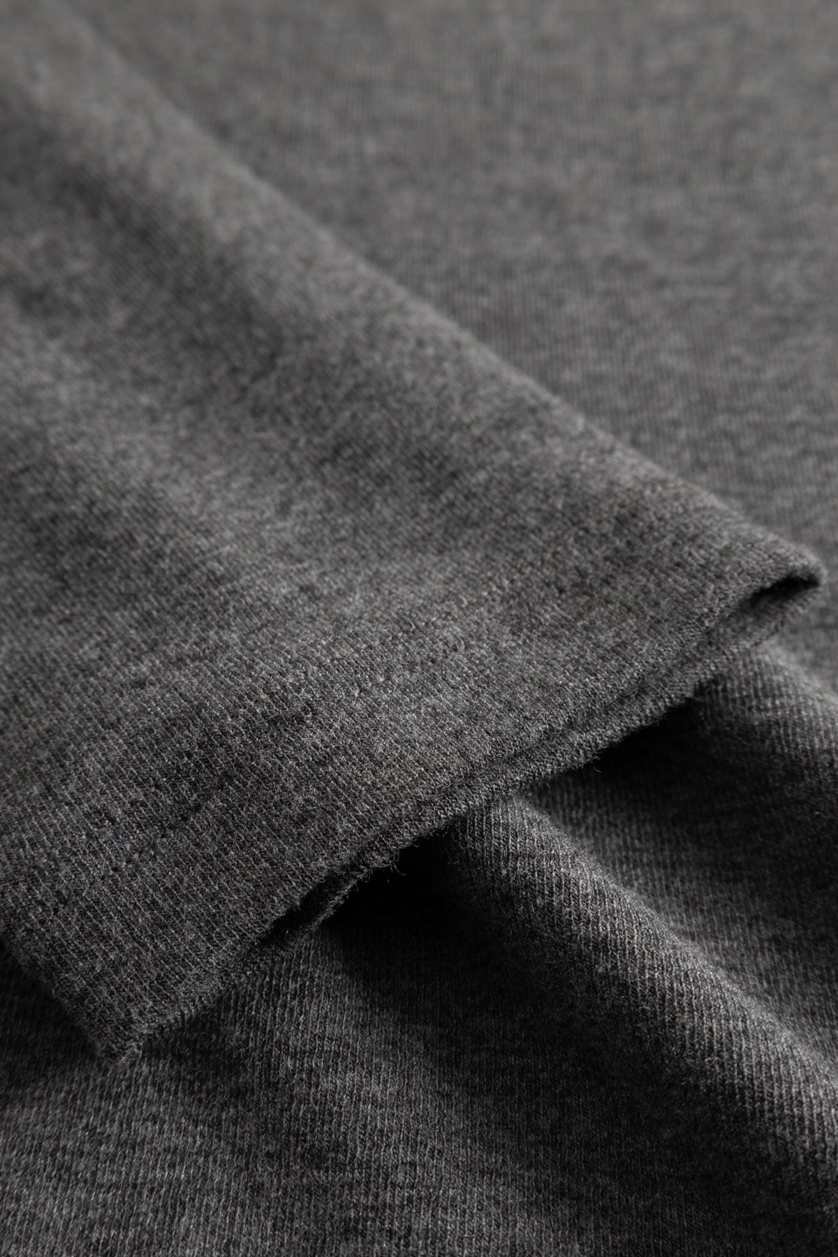 Lidie LS Top Dark Grey Melange