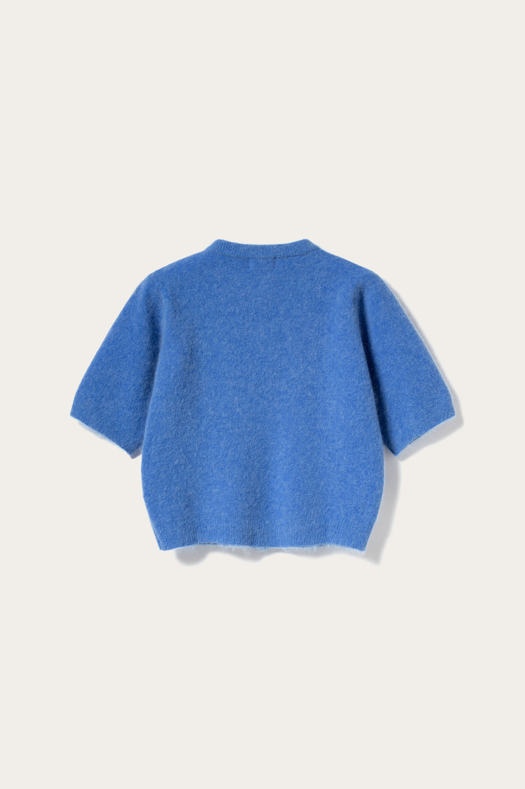 Kae SS Knit Cardigan Dove Blue