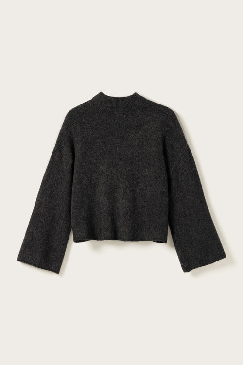 Amour Club Knit Charcoal Mel.