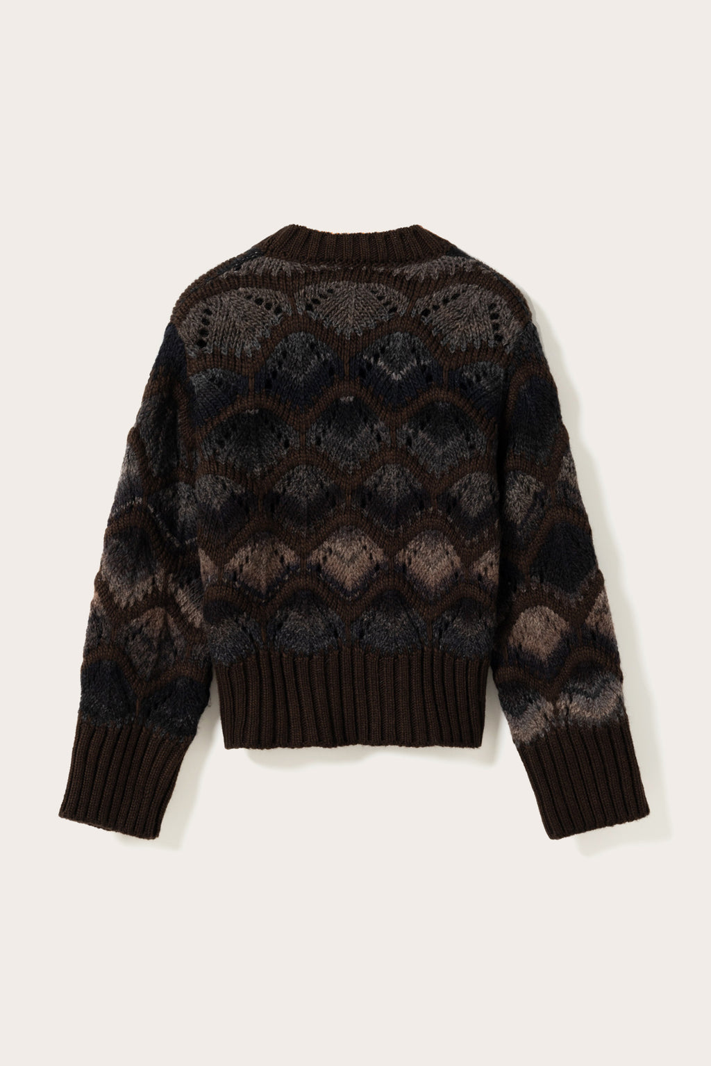 Latanna Knit Brown Multi