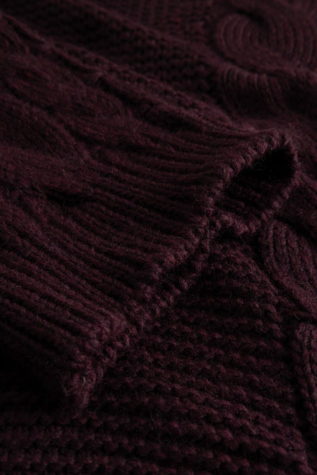 Lisbeth Knit Burgundy