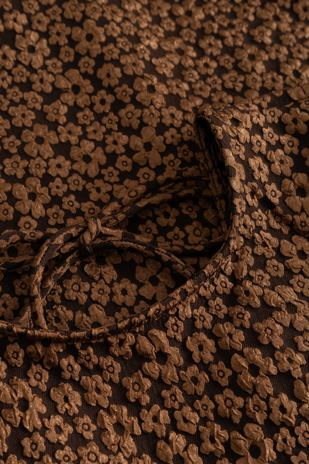 Reno Pastis Long Dress Chocolate