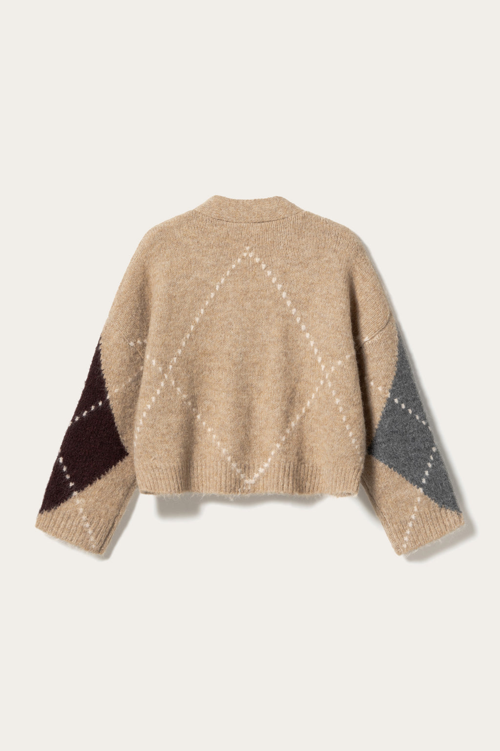 N-Laiana Knit Cardigan Sand Melange