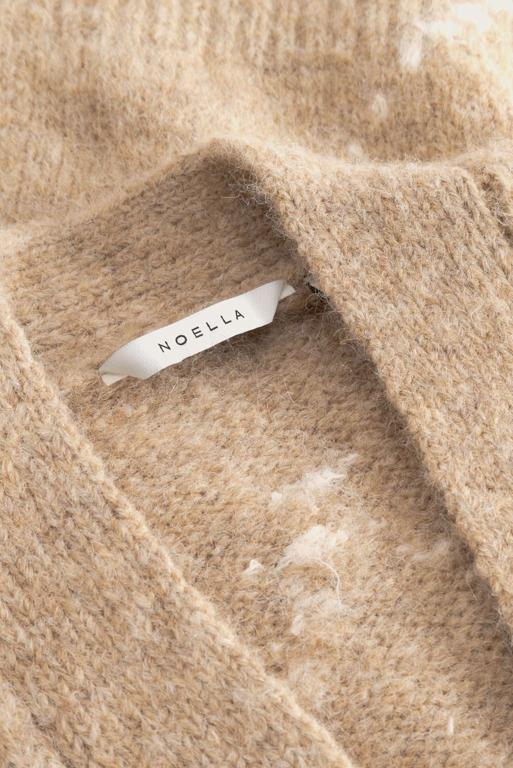 N-Laiana Knit Cardigan Sand Melange