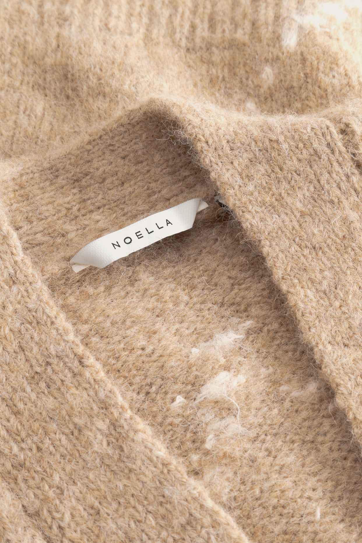 N-Laiana Knit Cardigan Sand Melange