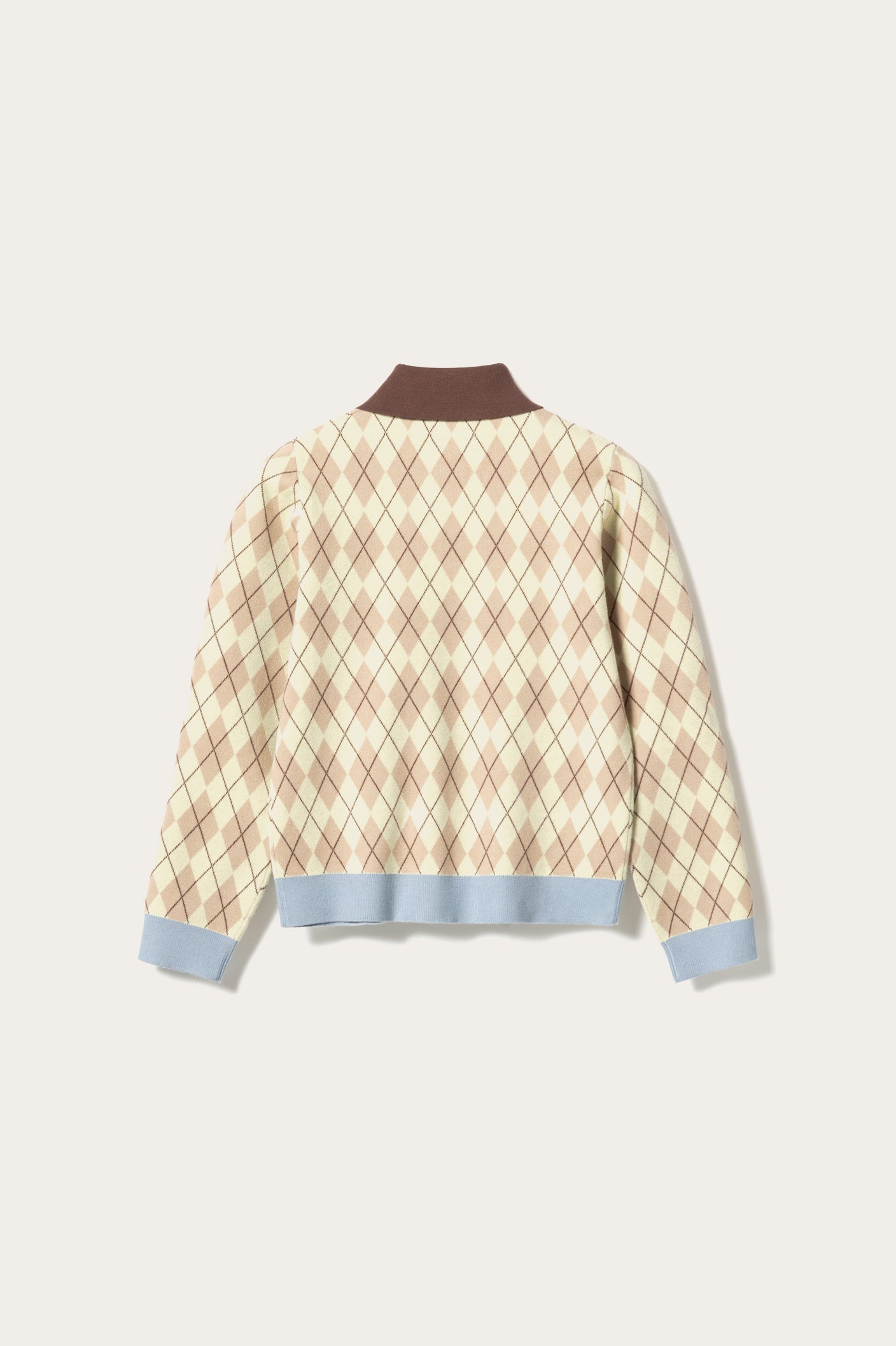 N-Makayla Knit Diya Yellow Check