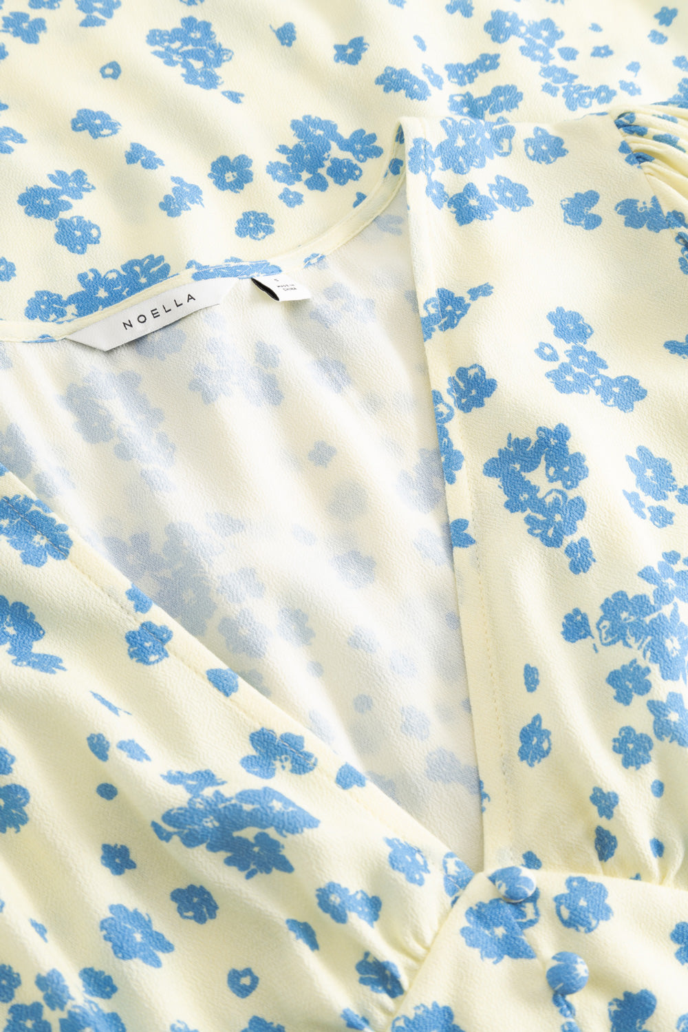 N-Lilliana Dress Deja Yellow Print