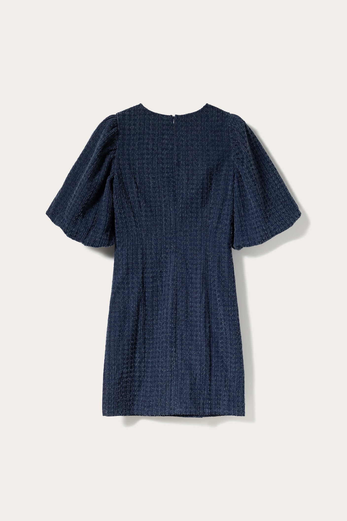 N-Michaela Dress Dark Blue Wash