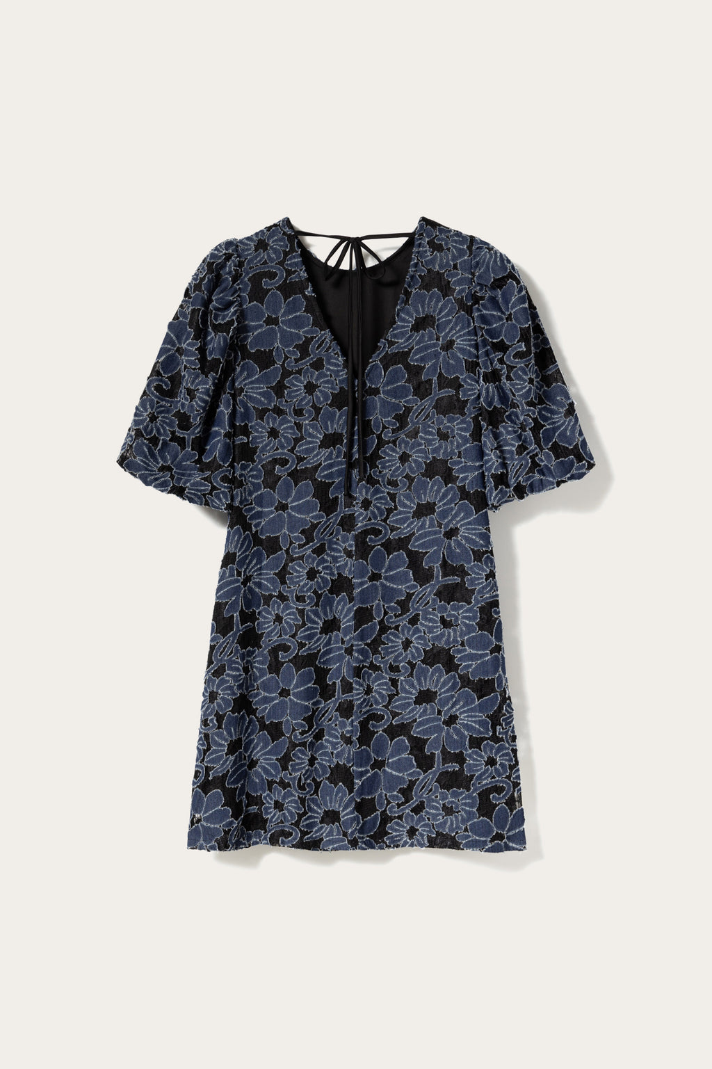 N-Pastis Short Dress Blue Black Combo