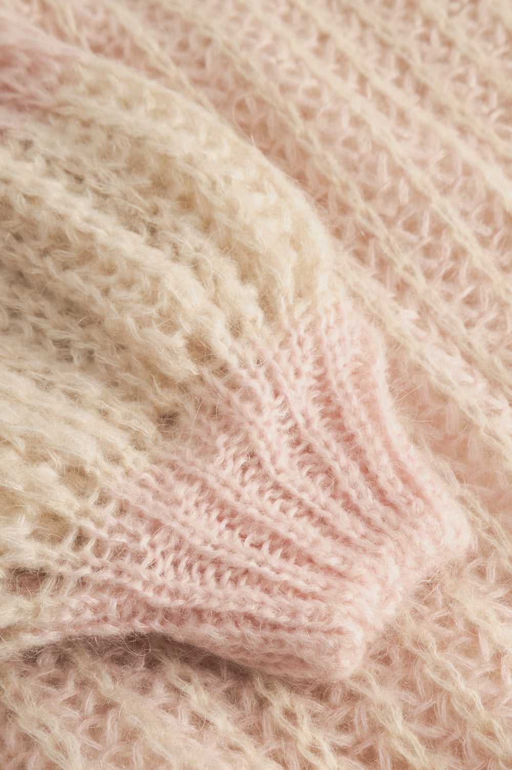 Liana Knit Sweater Blush/Cream