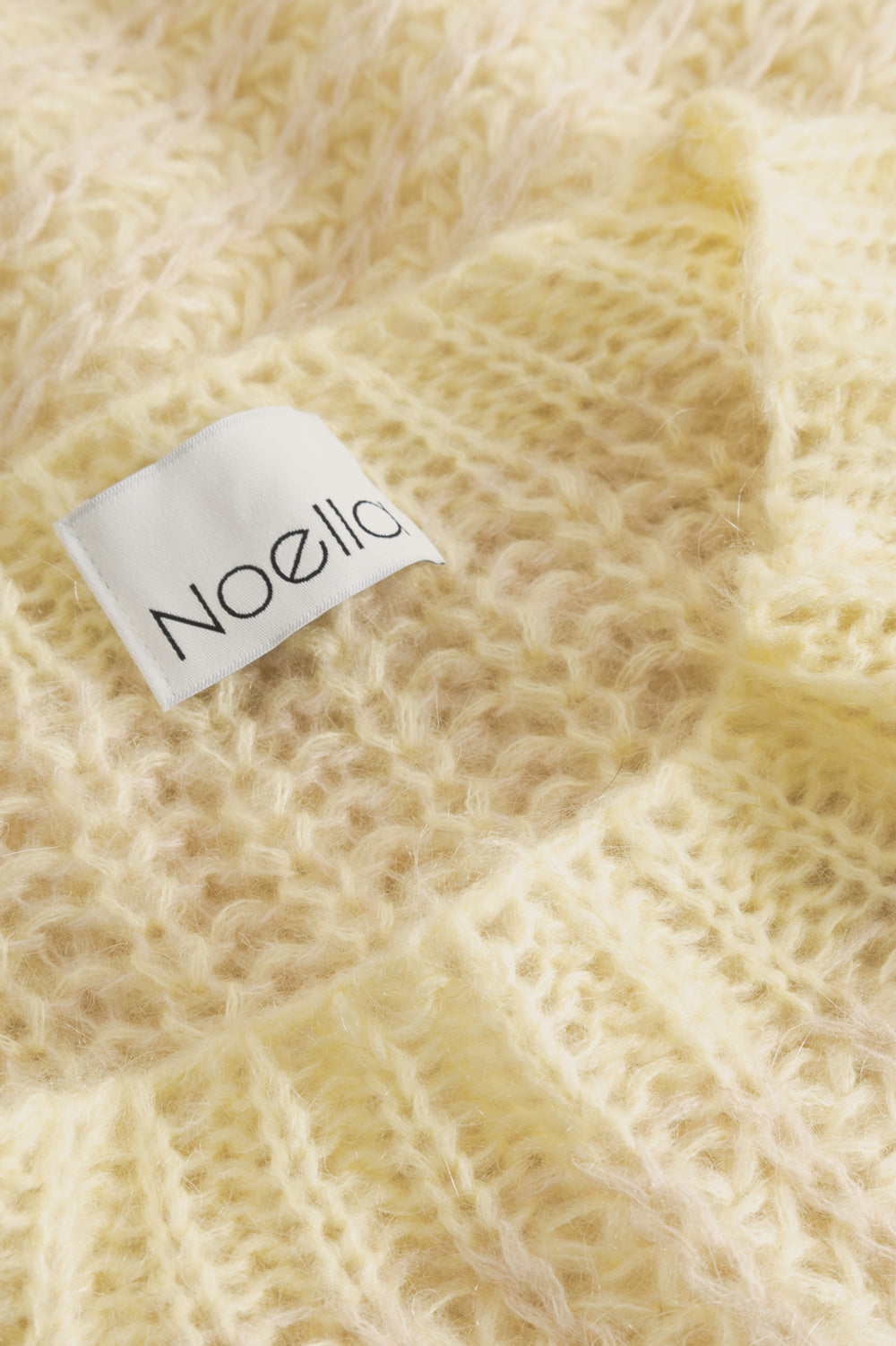 Liana Knit Sweater Butter Yellow/Cream