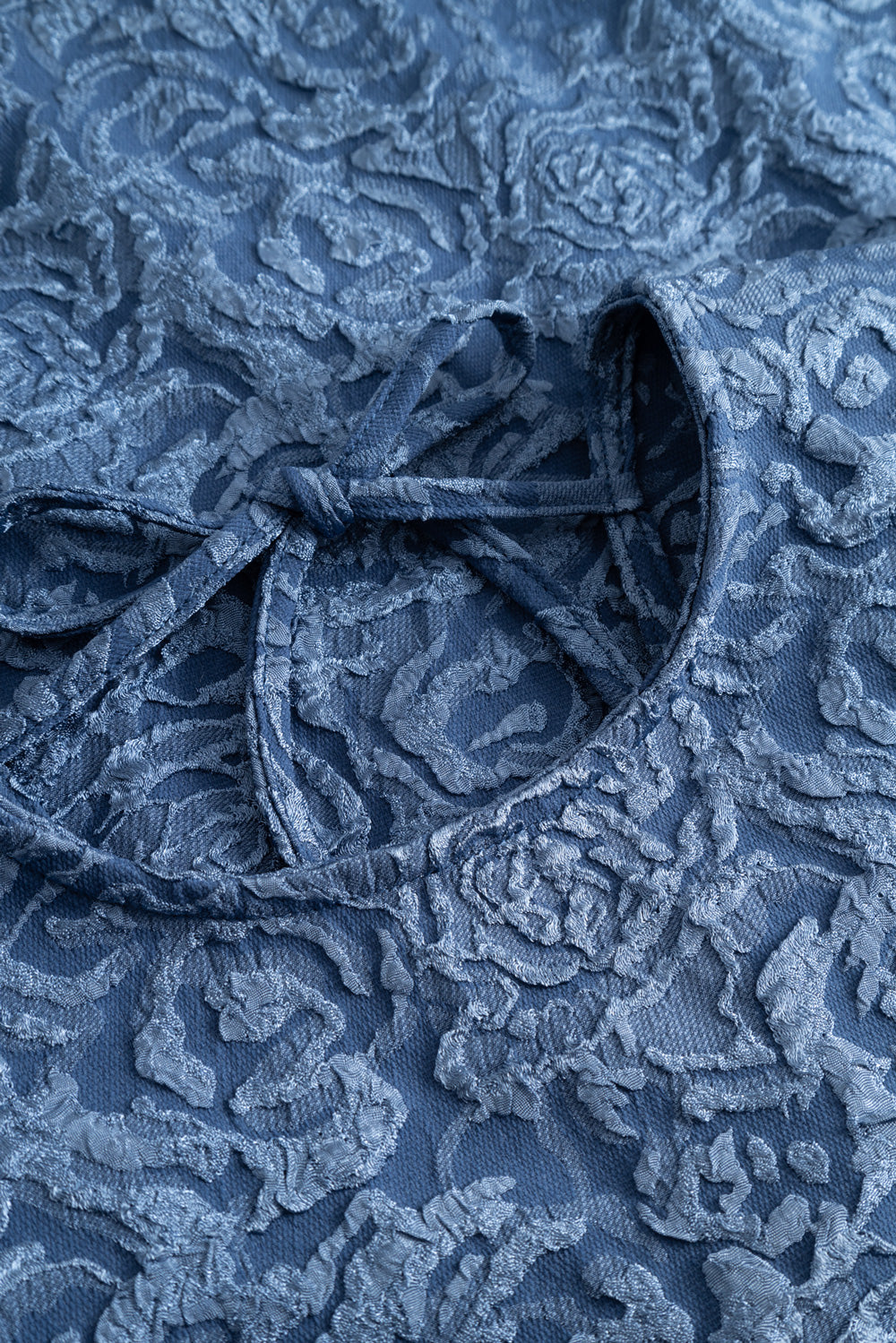 N-Pastis Long Dress Dusty Blue
