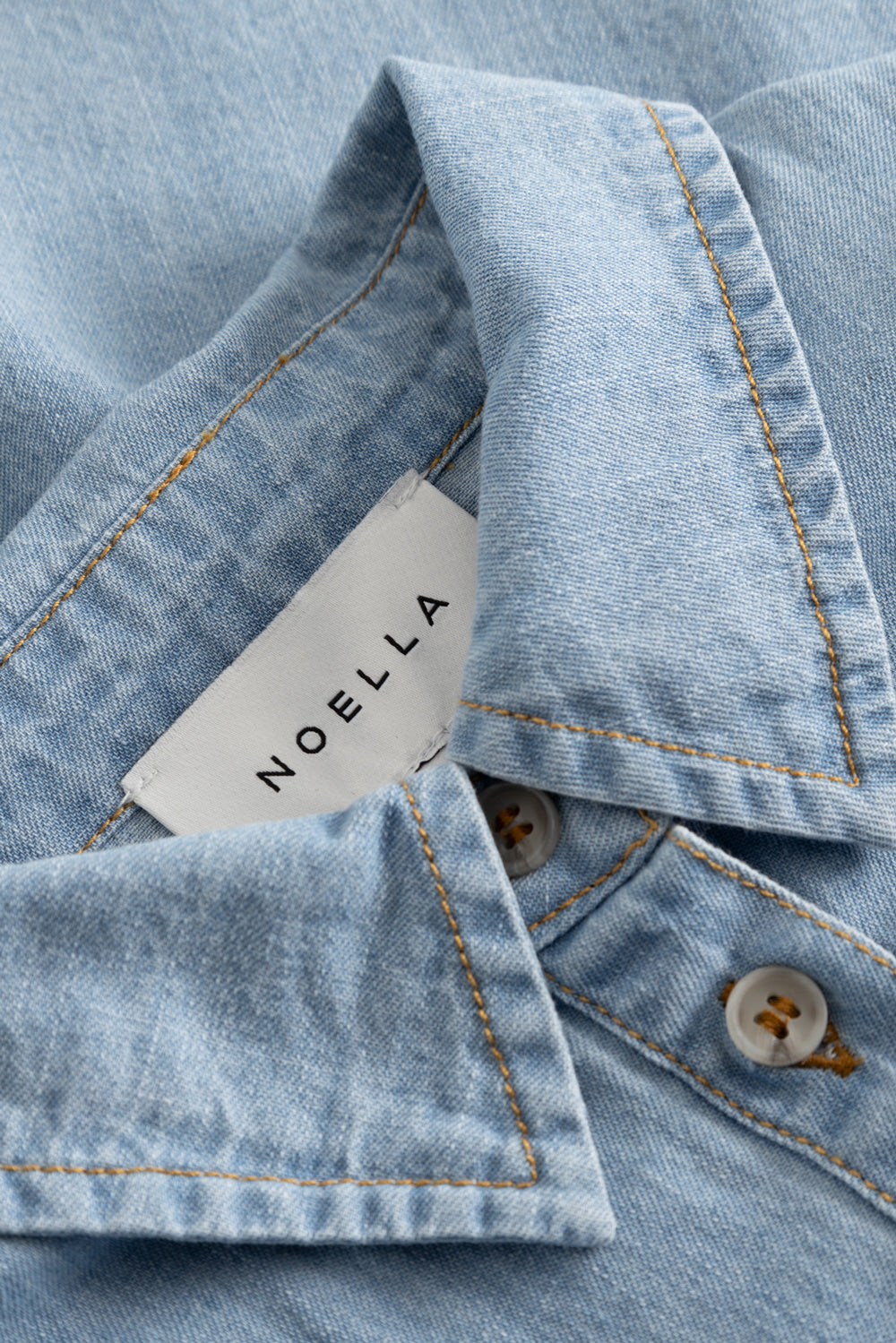 N-Micaela SS Shirt Light Wash