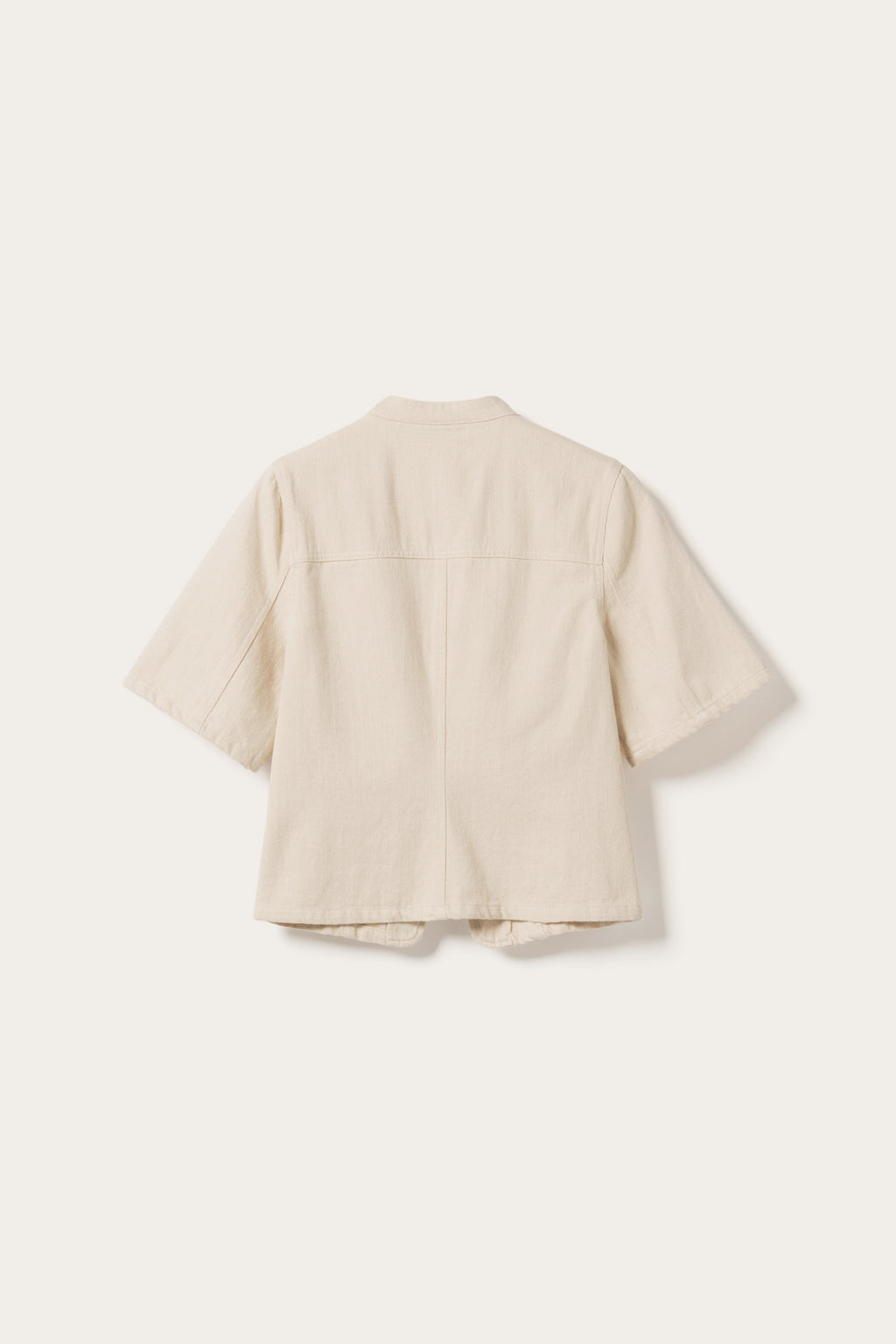 N-Mazie SS Jacket Ivory
