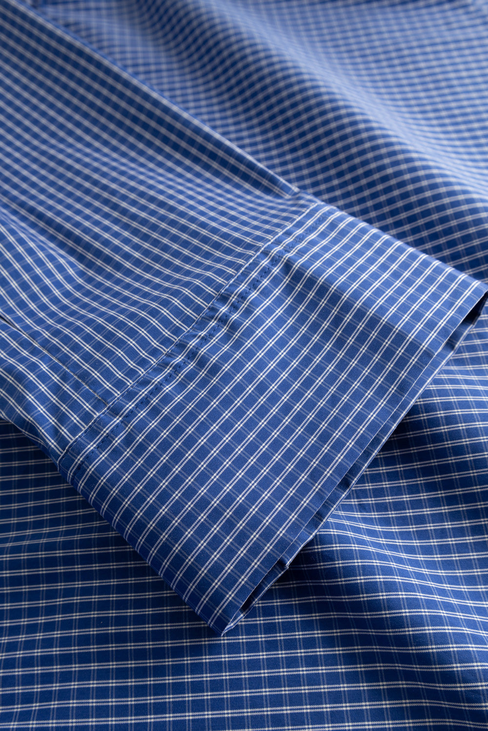 N-Marlon C Shirt Davy Blue Check