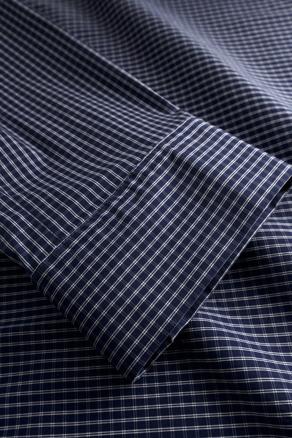 N-Marlon C Shirt Davy Navy Check