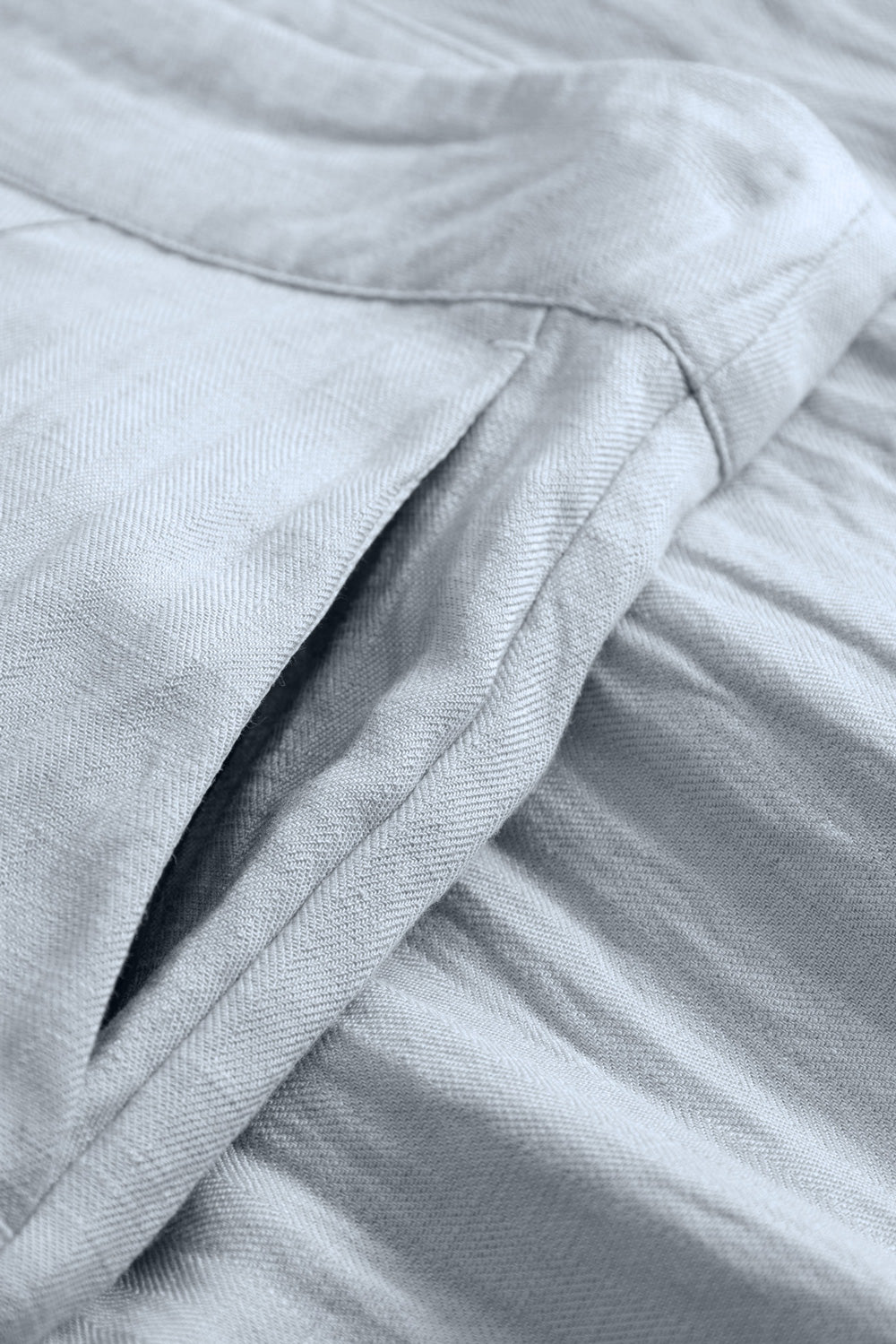N-Kazia MW Pants Dove Blue