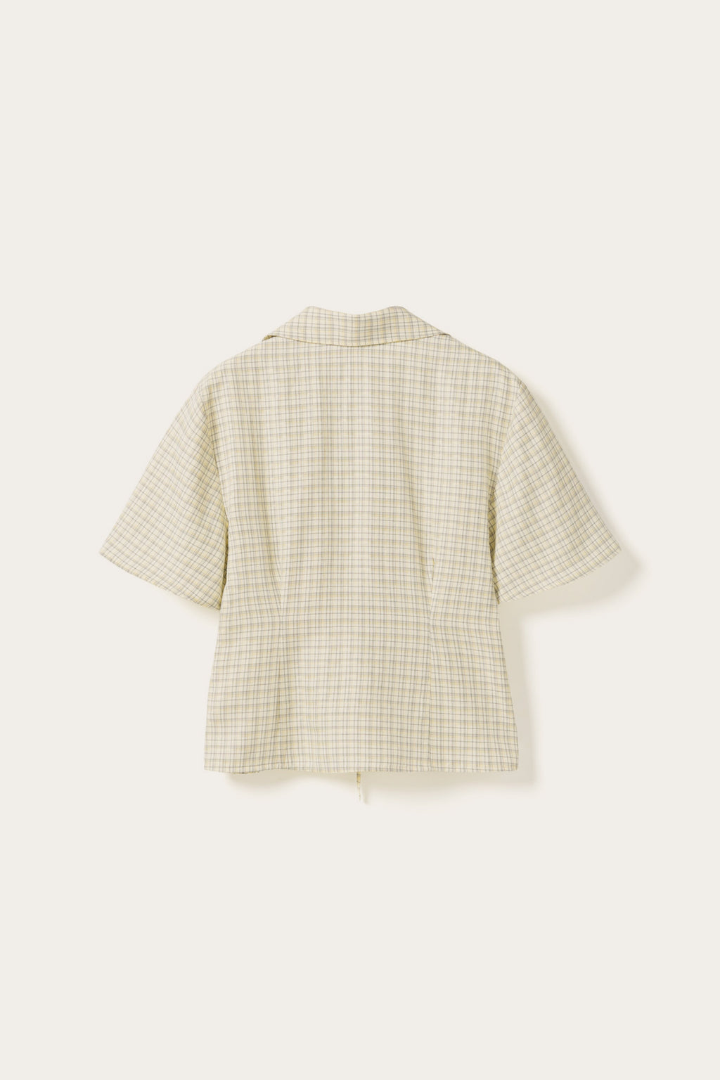 N-Miko Blouse Denny Yellow Check