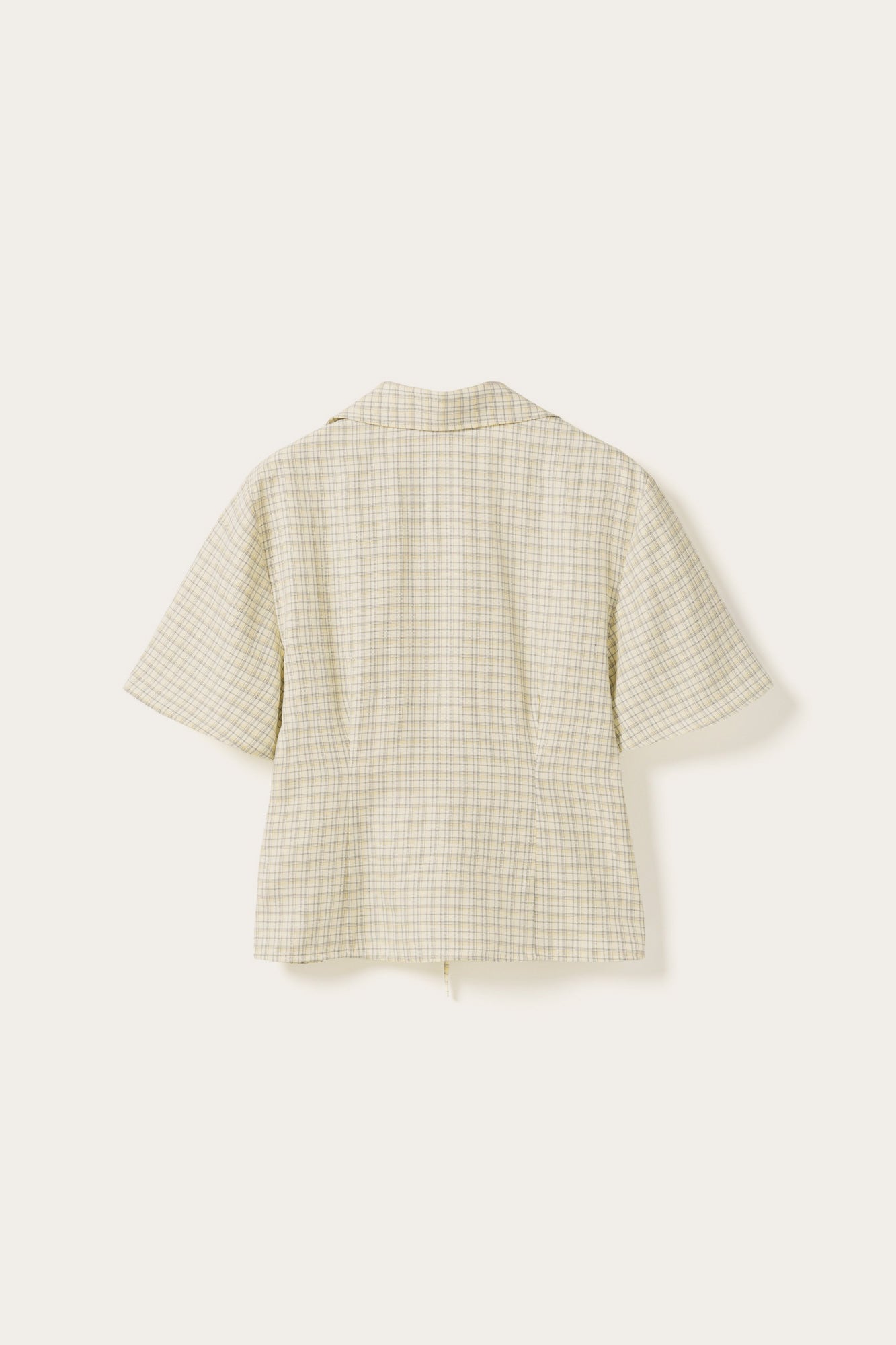 N-Miko Blouse Denny Yellow Check