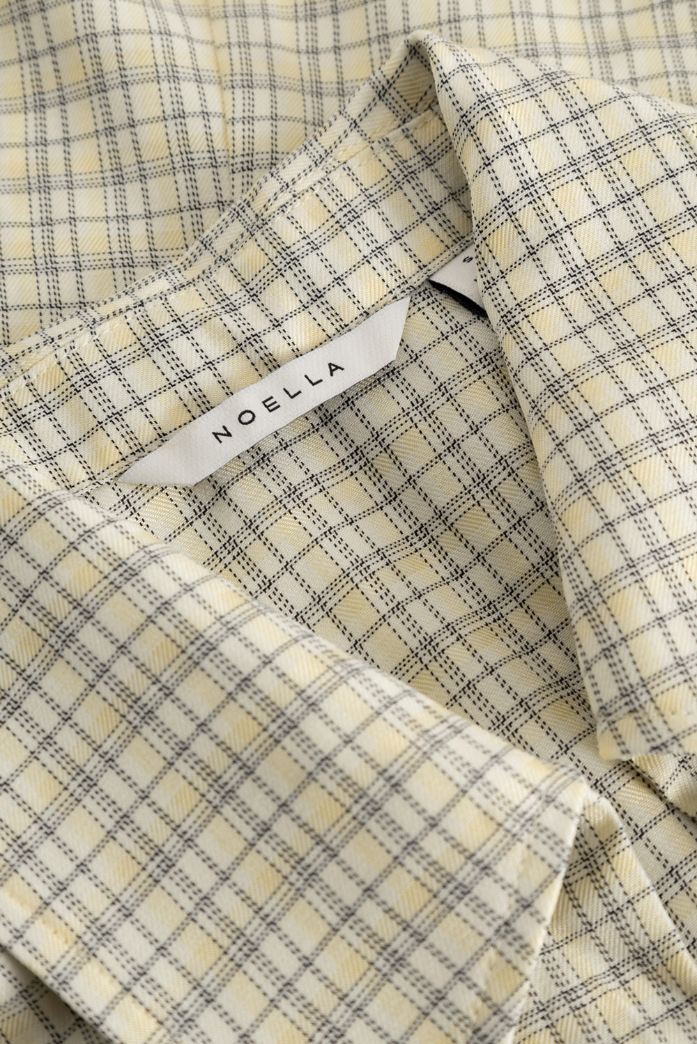 N-Miko Blouse Denny Yellow Check