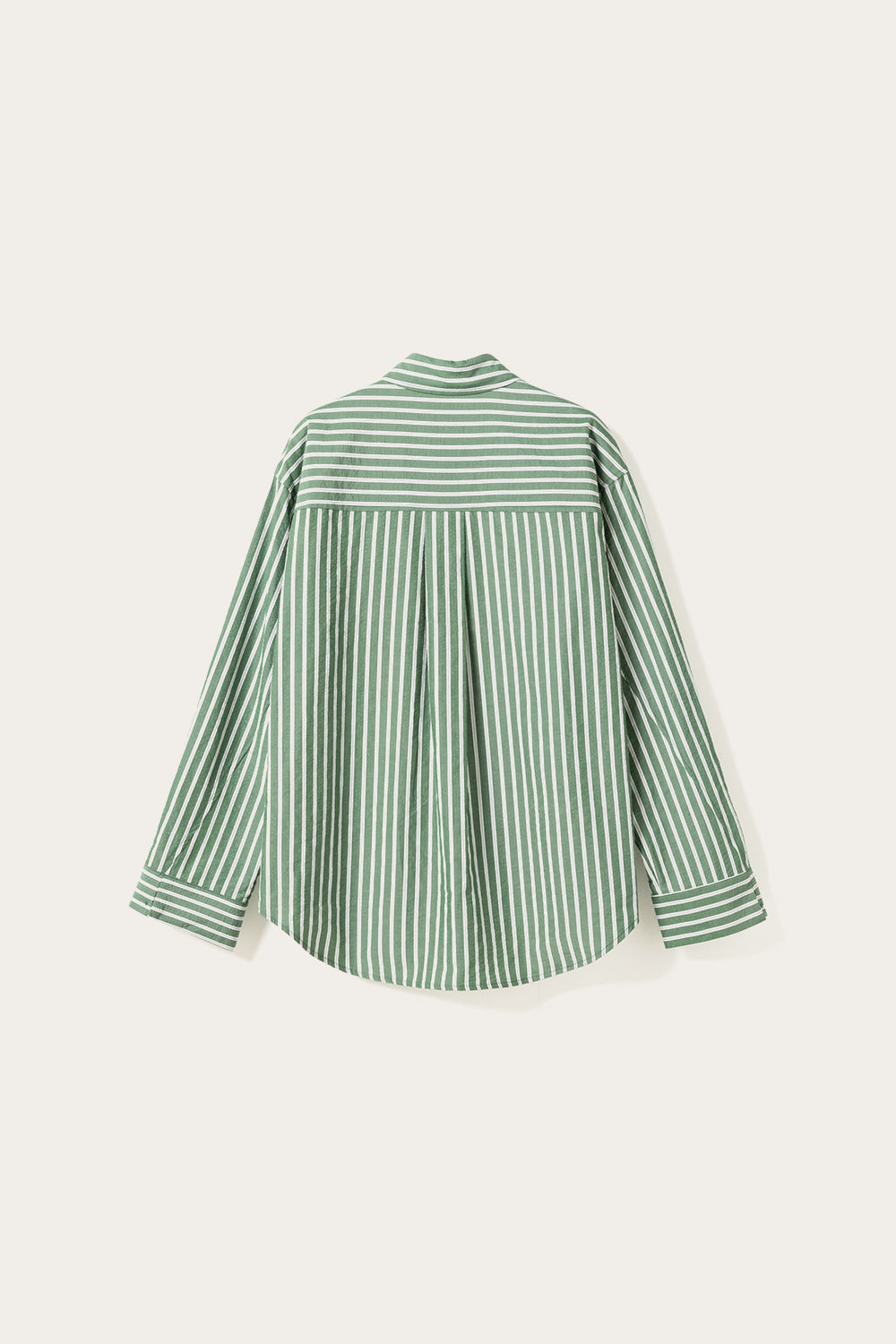 N-Marlon Shirt Drayton Green Stripe