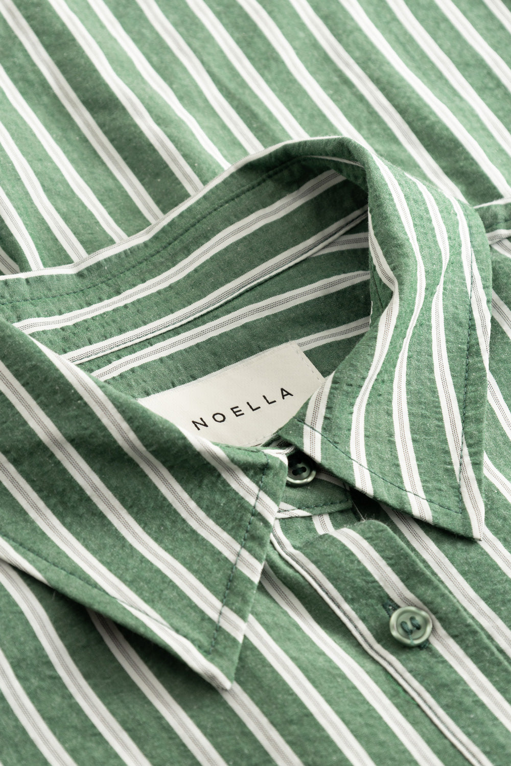 N-Marlon Shirt Drayton Green Stripe