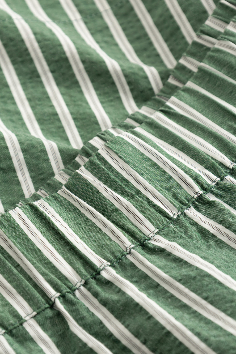N-Layne MW Shorts Drayton Green Stripe