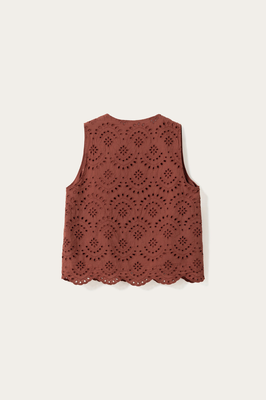 N-Maite Blouse Terracotta