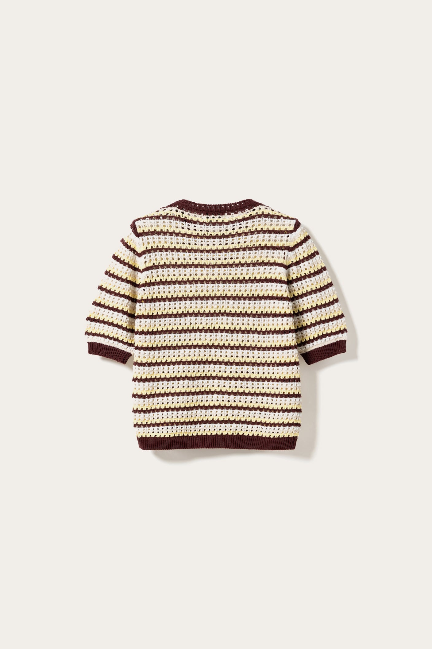 N-Maylin Knit Dinah Brown Stripe
