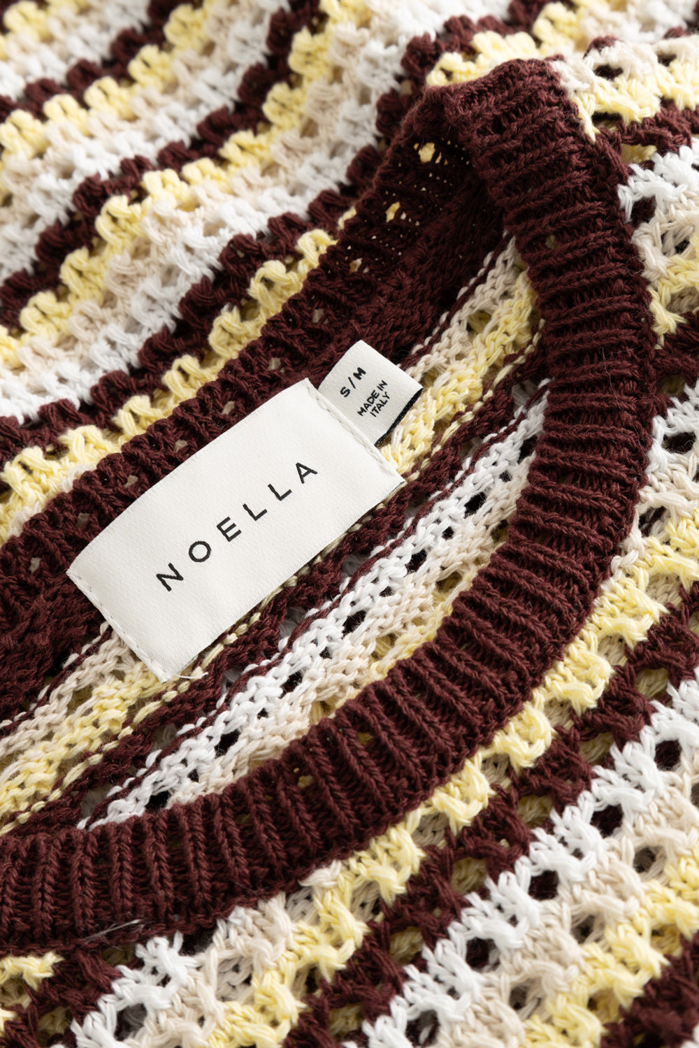 N-Maylin Knit Dinah Brown Stripe