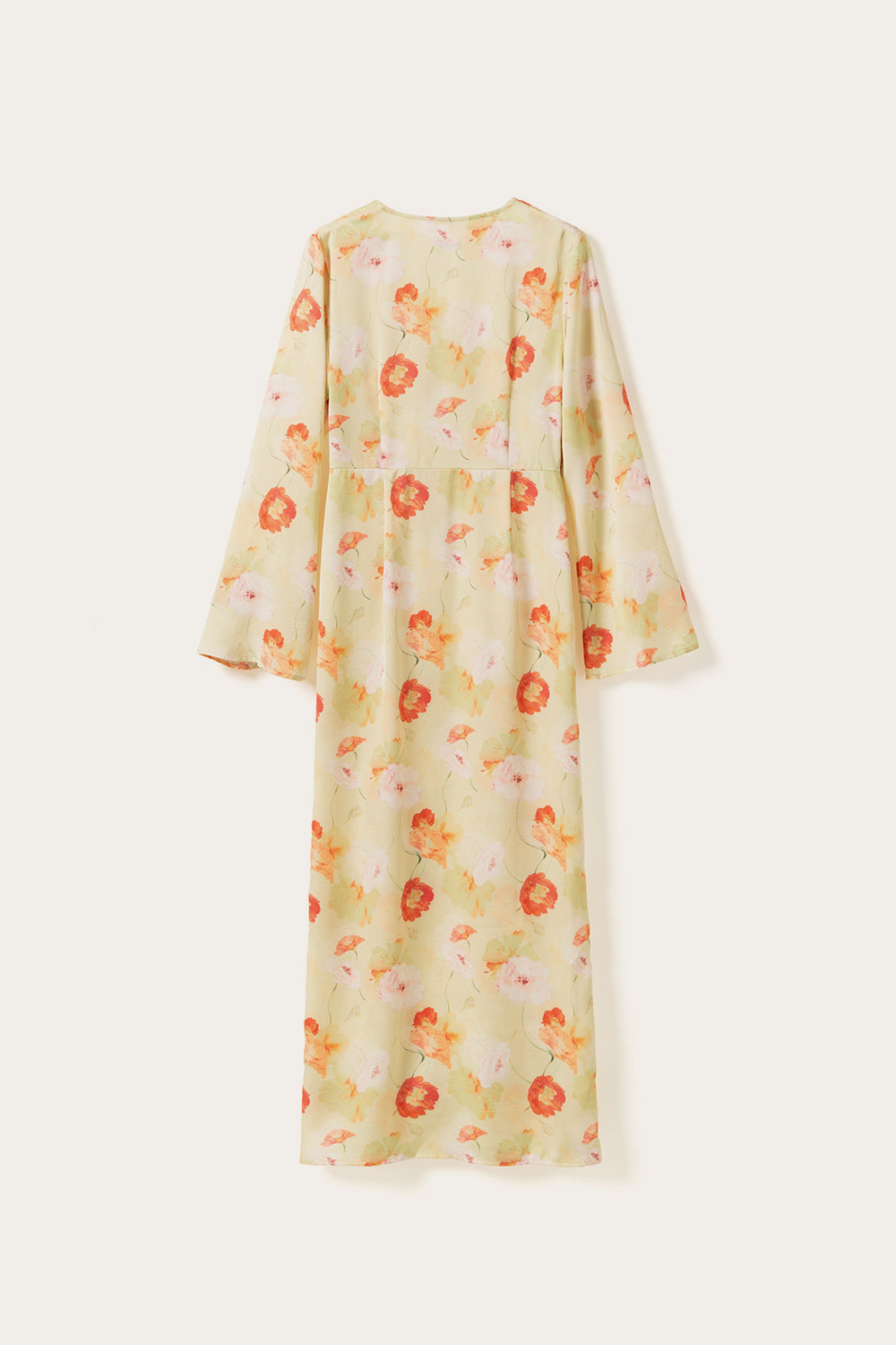 N-Kamey Dress Delina Green Print