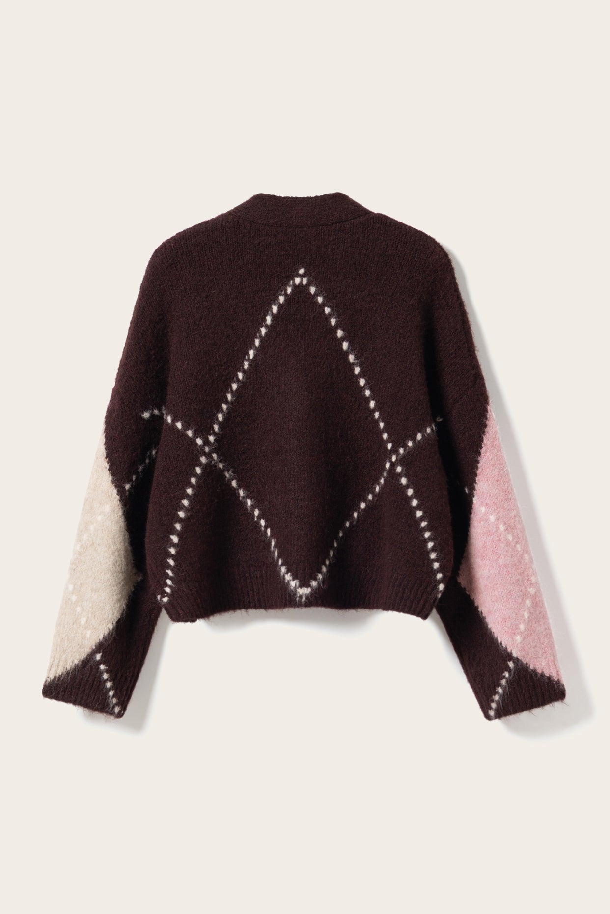 N-Laiana Knit Cardigan Winetasting Mix