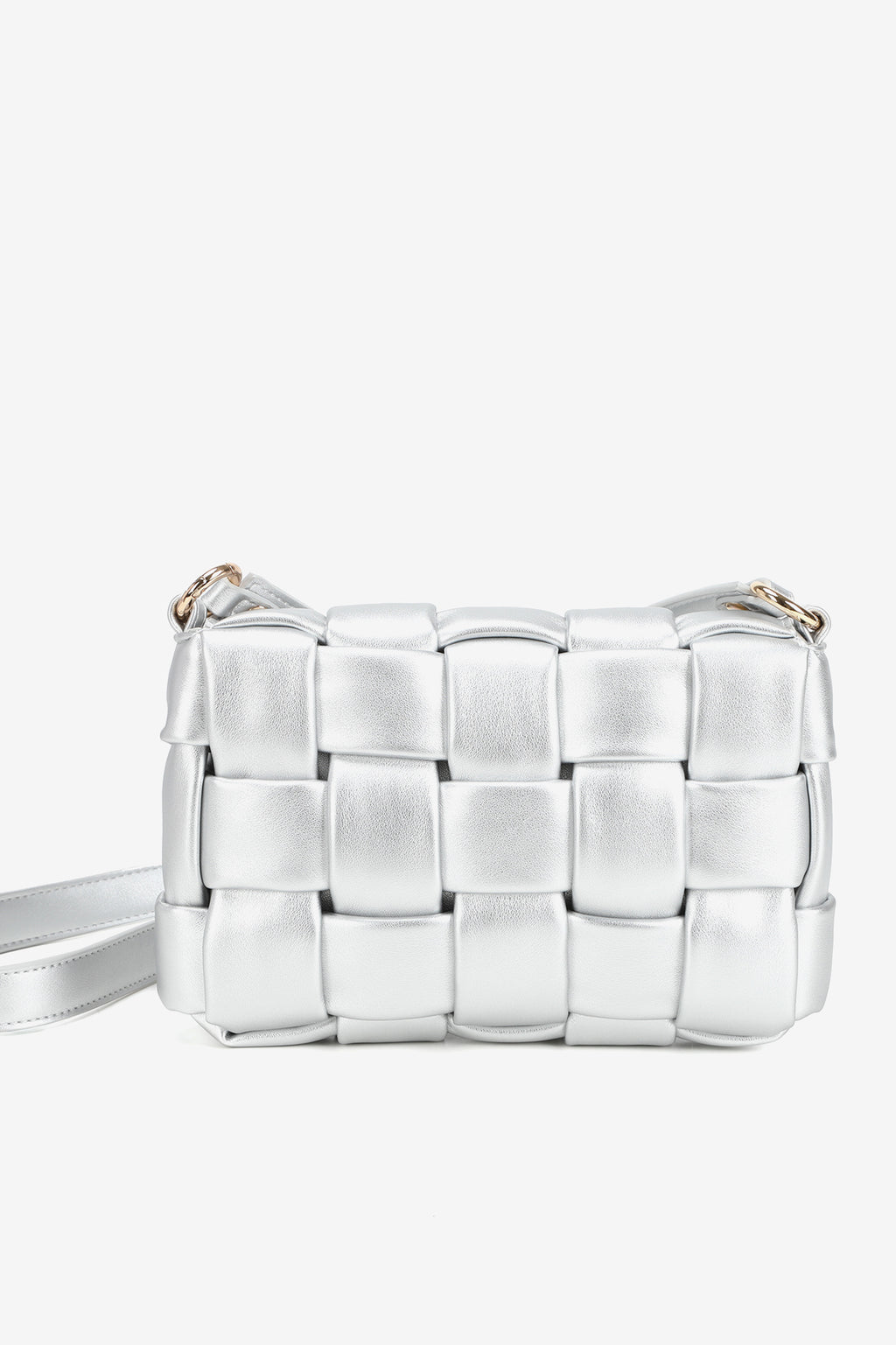 Noellas Brick Bag Silver. Køb Tasker hos www.noellafashion.dk
