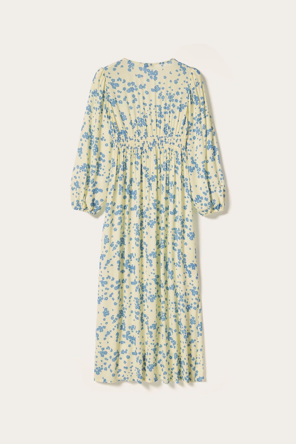 N-Lilith Maxi Dress Deja Yellow Print