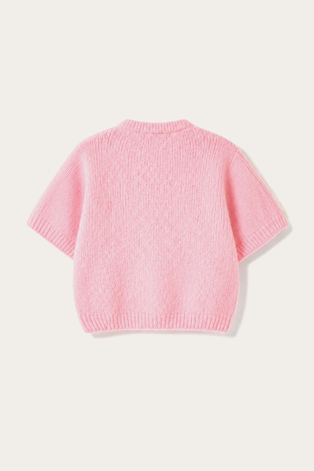 N-Kae SS Knit Cardigan Blush Pink