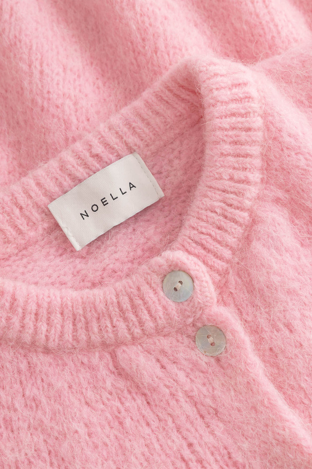 N-Kae SS Knit Cardigan Blush Pink