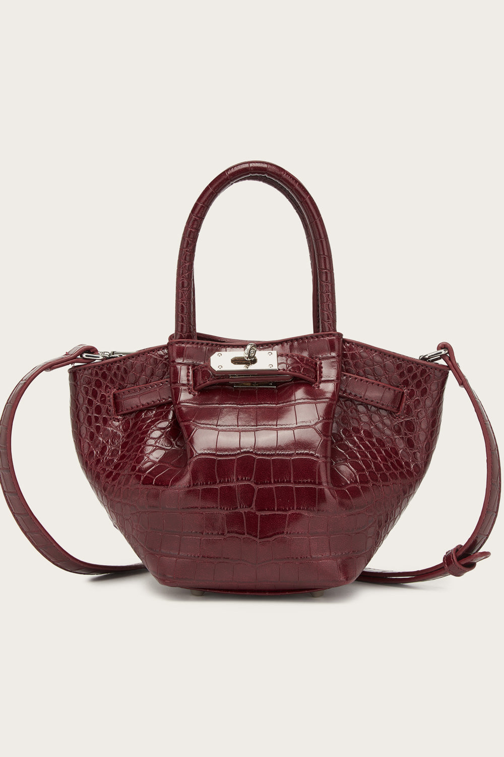 Dee Bag Small Deep Burdungy