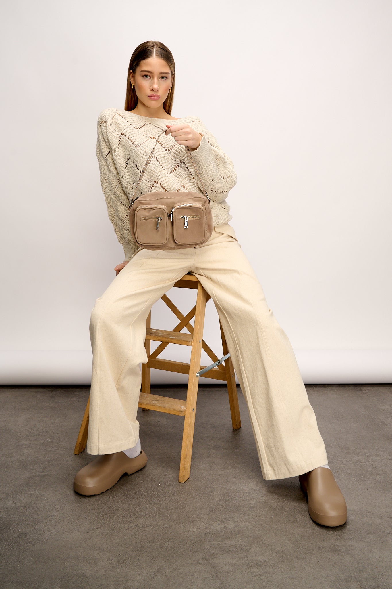 Kendra Taske Taupe Taupe