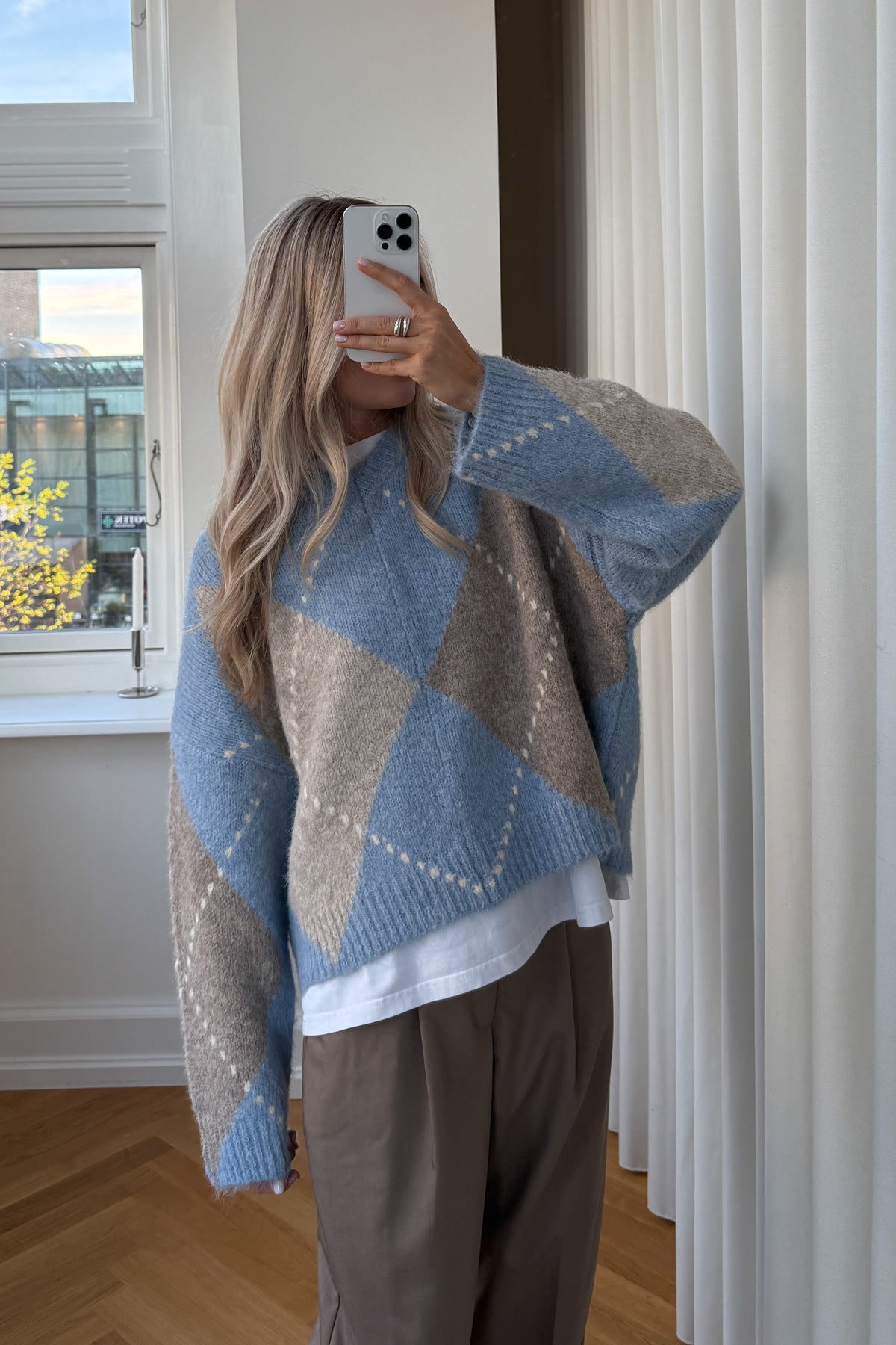 Lai Knit Sky Blue Mix