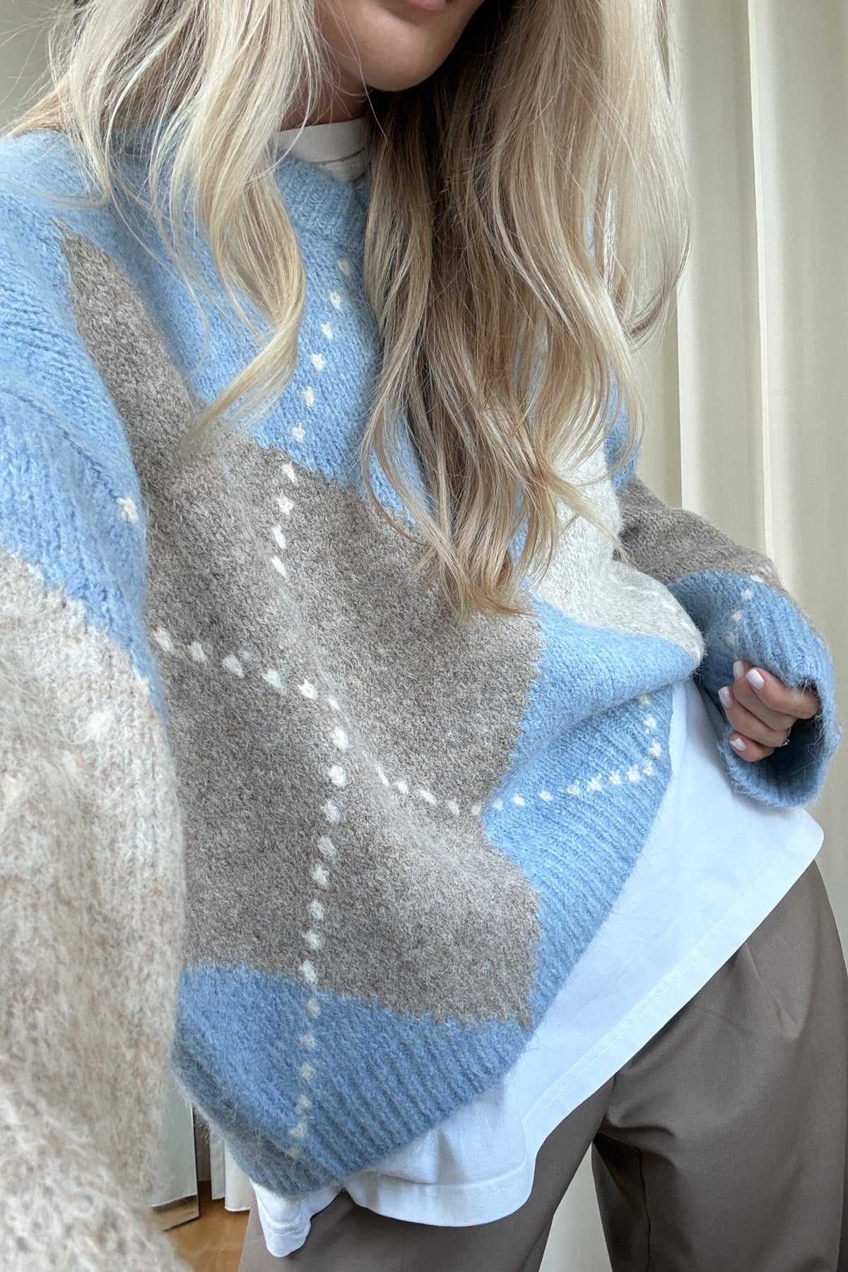 Lai Knit Sky Blue Mix