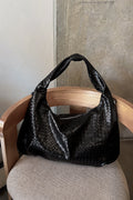 Peony Hobo Bag Black