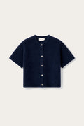 N-Kae SS Knit Cardigan Navy