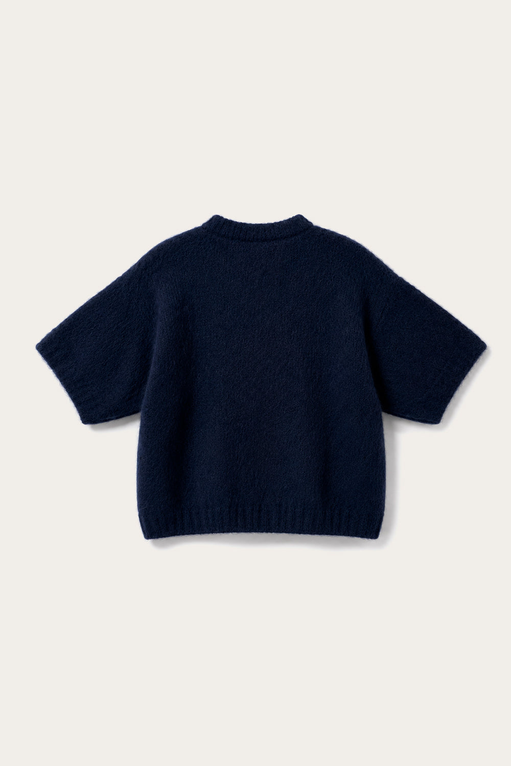 N-Kae SS Knit Cardigan Navy