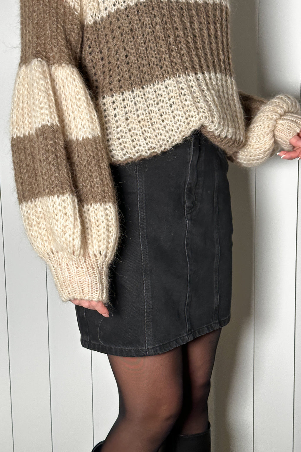 Karissa Skirt Black Wash
