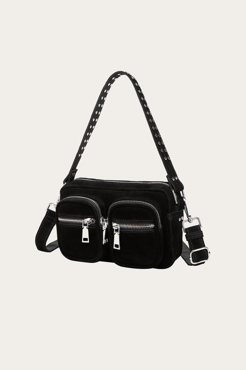 Celina Bag Real Suede Black