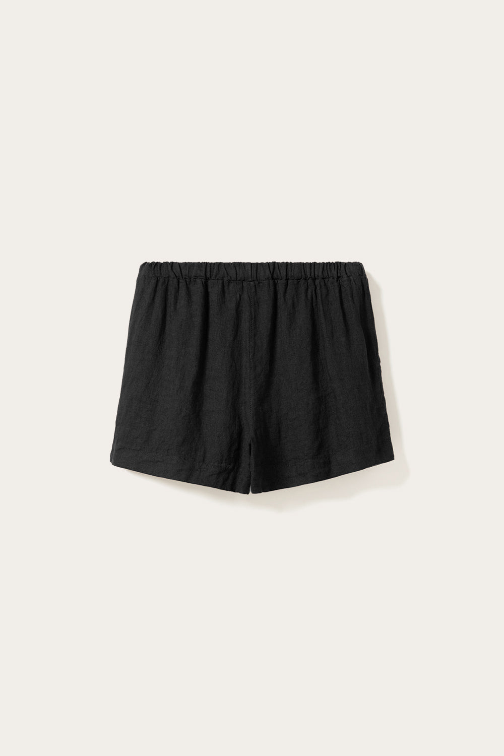Layne Linen Shorts Black