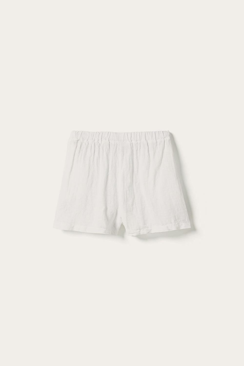 Layne Linen Shorts White